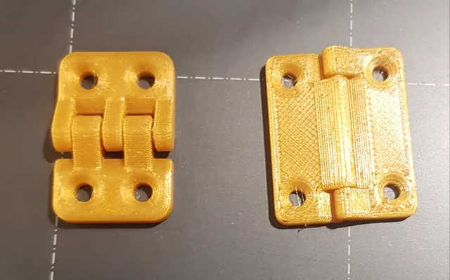 Print in Place Hinge by remotelove | Download free STL model ...