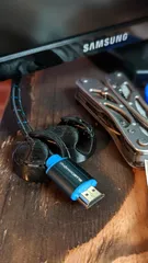 Cable holder twisted
