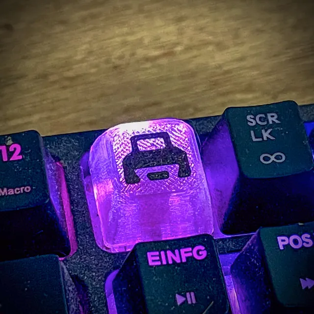 Make of Cherry MX Compatible Flat Top Keycap - FDM optimised - Simple ...