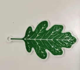 Quercus Leaf Keychain