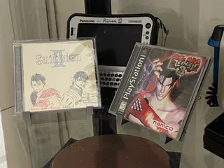 PlayStation Double Multi CD Jewel Case Display Stand