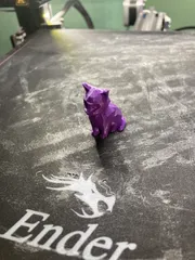 Cute Low Poly Cat (No Supports)