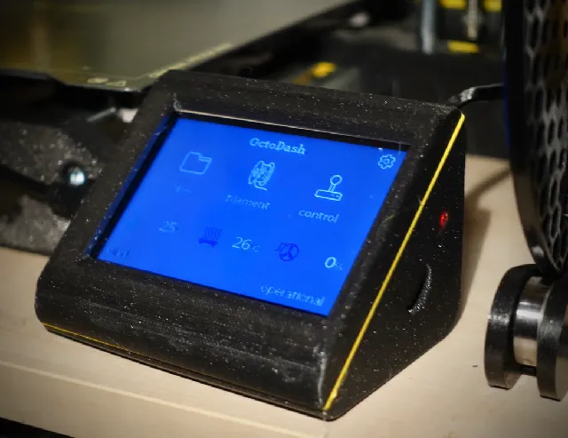 Make of Raspberry Pi 3(2) OctoPi Case with Touch Screen (OctoTouch) by ...