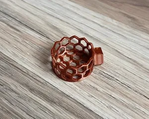 3D Printable Spray Can Holder for Honeycomb Storage Wall (70 mm Diameter)