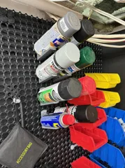 Multiboard Spray Paint Can Holder