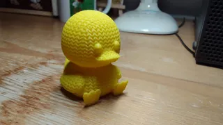 Knitted Duck