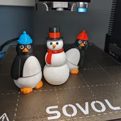 Posable Penguin Fidget