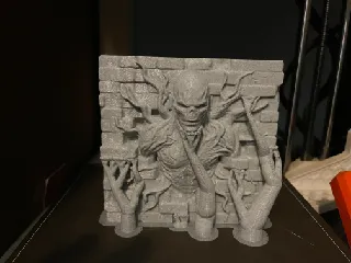 Vecna (Stranger Things)  - Relief Sculpture