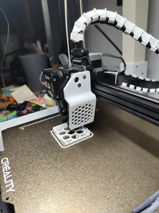 Ender 3 V3 SE Lightweight Fan Shroud by Sand