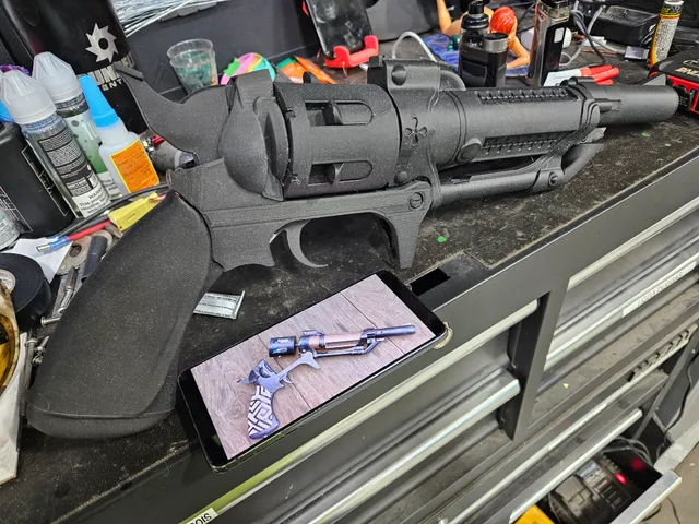 Destiny 2 Spare Rations Hand Cannon by jdflute | Download free STL ...