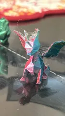Cute Lowpoly Dragon Sitting
