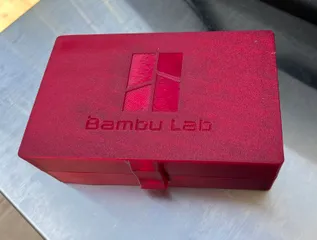 Bambu Lab X1C Small Parts Storage Box w/Hotend Assembly Holders