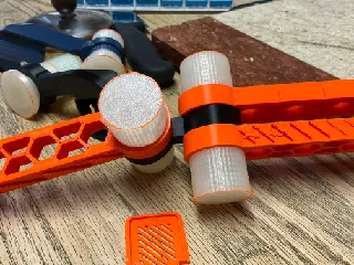 90* degree adapter for Flexible & strudy phone arm
