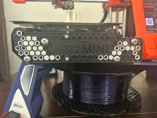 Prusa Mini Front Plate Hexagon/HoneyComb Insets