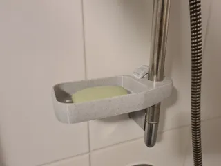 Sturdy soap and shampoo dish for your shower