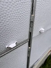 Camper or caravan door holder hook