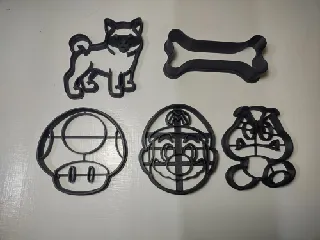 Doggo cookie cutter