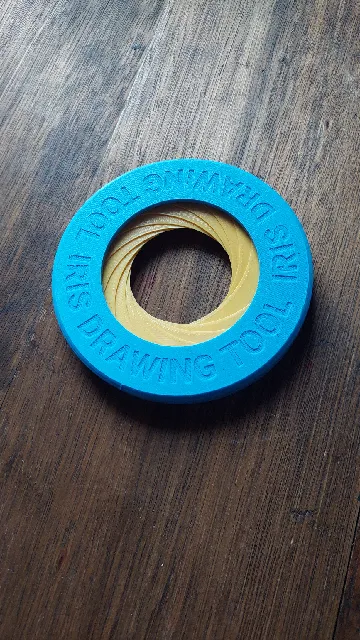 Make of Iris Compass Circle Drawing (Easy to assemble) by Manuel