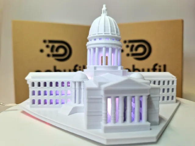 Make of Wisconsin State Capitol Building by Nobufil3D | Download free ...