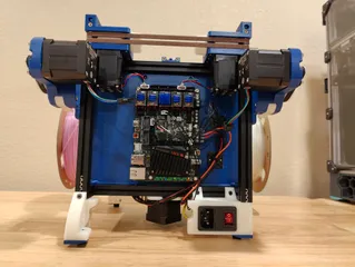 BTT Manta M5P mount for Fysetc V0-Kit