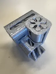 Triple Helix Puzzle (6 piece brainteaser + fidget)