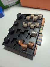 US Coin Holder with Roll Wrapper Storage & Roll Assist