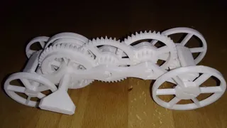 Wind-up Car Kit Card