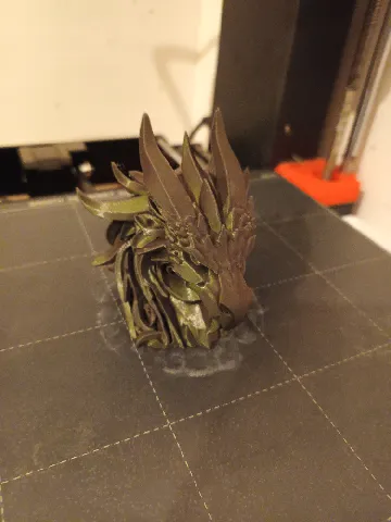 Stone Dragon Head by Triple G Workshop | Download free STL model ...