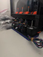 Gridfinity - 42mm Stepper Motor Holder  7 sizes + Parameteric Fusion File