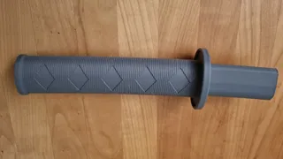 Collapsing Katana Single Edged Curved Blade (Print-in-Place)