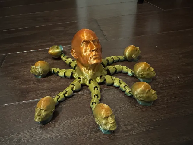 The Rock: Octo-Rocktopus by Geomesaurus | Download free STL model ...