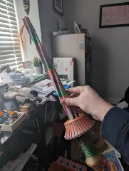 Collapsing Drill Sword (Print-in-Place)