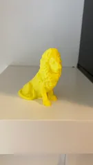 Prusament Lion Low Poly