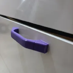 Handle with hidden screws