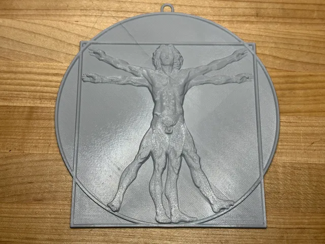 The Vitruvian Man by Eskalibure | Download free STL model | Printables.com