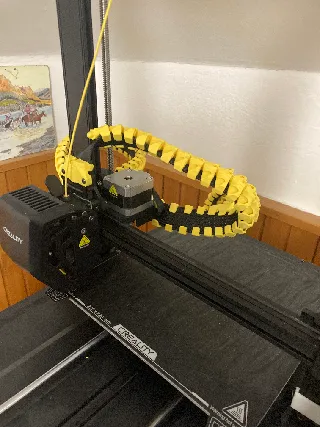 Spine Cable Chain - Ender 3 V3 KE/SE by Lite | Download free STL model ...