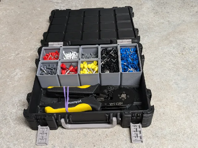 Make of Gridfinity Storage Box by Pred (now parametric) by Doblist ...