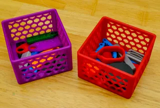 Parametric Box with Hexagon Cutouts
