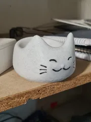 Cute cat bowl