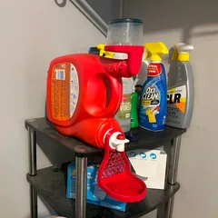 Laundry Detergent Cup Drain - remodeled