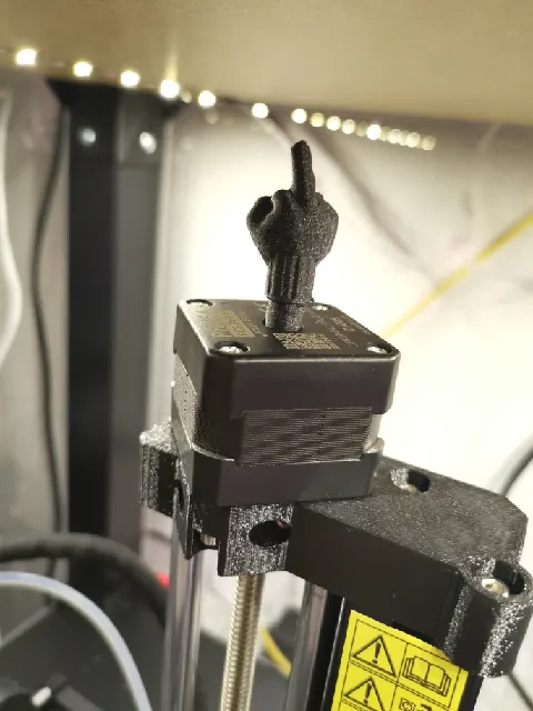 Make of Z Axis Middle Finger Visualiser by PennybridgePioneer ...