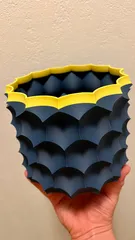 Anti-sphere Plant pot and Planter - Vase mode design