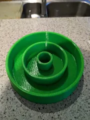 Slow feeder dog bowl