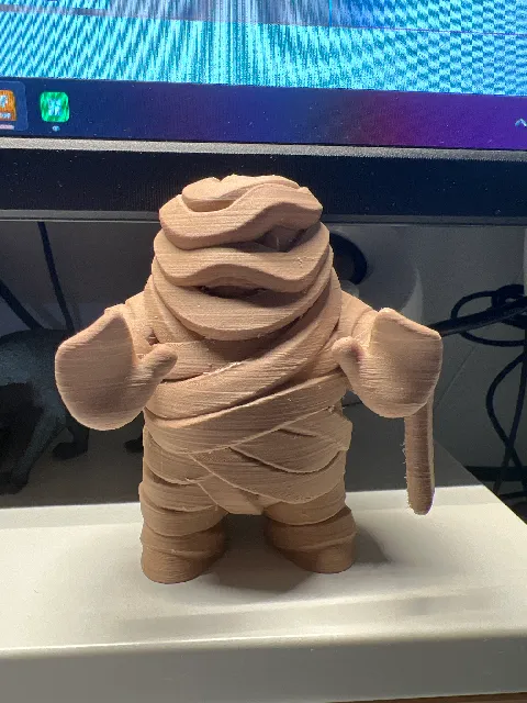 Make of Mini Mummy - Sculptember Model #2 by waterl0u3d | Download free ...