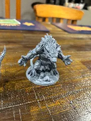 Rat King TTRPG mini Brass Lantern