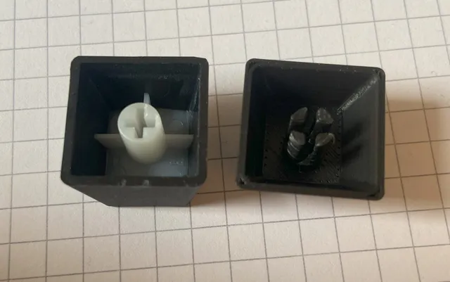 Make of Mechanical Keyboard Keycap of linux distro Arch OS by Axel ...