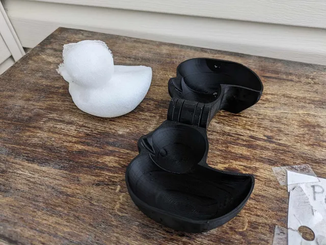 Snow Duck Mold by Toast | Download free STL model | Printables.com
