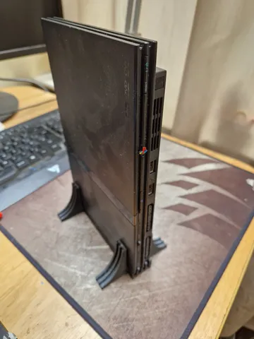 PS2 Slim Stand (Vertical) by cmuche | Download free STL model ...