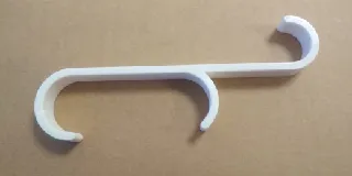 Towel rack / Držák ručníků na žebřikový radiátor