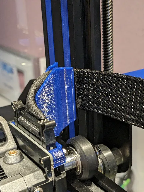 Make of Sleek Sprite Extruder Ribbon Cable Strain Relief by Martin ...